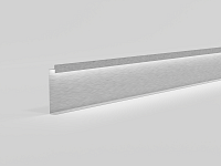 Плинтус скрытый 80 мм, нержавеющая сталь Пл 80-1НС.2700.001