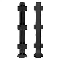 Соединитель пвх для ал. плинтуса 80 мм